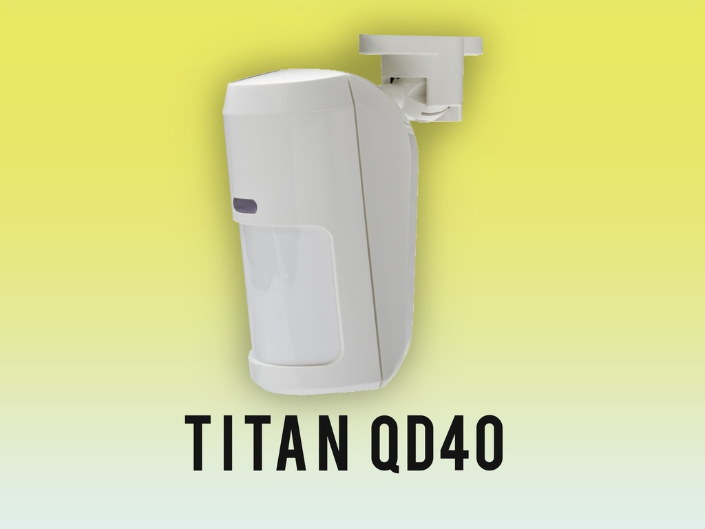 Détecteur de mouvement Teletek TITAN QD40