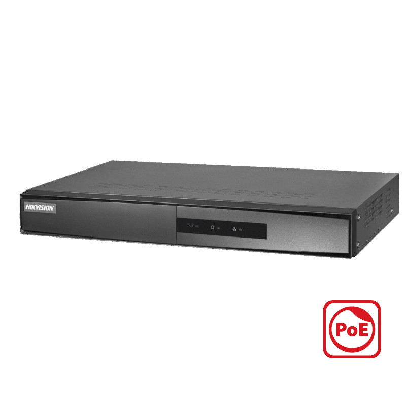 NVR Hikvision 4 Ports POE 4 MP (DS-7104NI-Q1/4P/M)