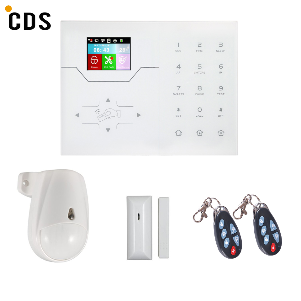 ​Focus Kit Système Alarme Sans Fil - Wifi - GPRS - GSM 433mhz