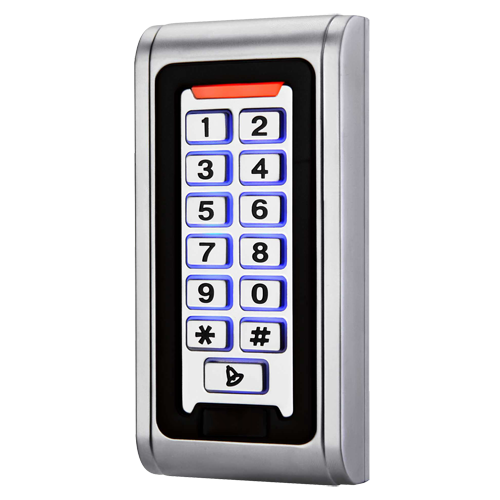 Digicode Métal rectangulaire Étanche IP68 RFID 125KHz (S601-ID)
