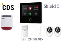 Kit Alarme Sans Fil Shield 5 avec sirène