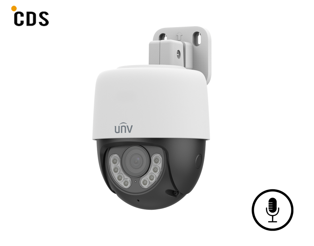 Caméra Uniview 2mp HD PTZ 360 ColorHunter et Micro (UAC-P112-AF40-W)