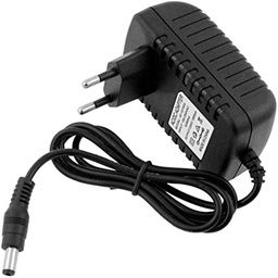 Adaptateur d'alimentation CC 12V 1A Dericam pour caméra de sécurité  IP/CCTV, Cordon d'alimentation AC/DC de 1,5 mètre, Chargeur Mural, Sortie  DC 12V/1A, entrée AC 100-240V/0,4A Max, Blanc : : High-Tech