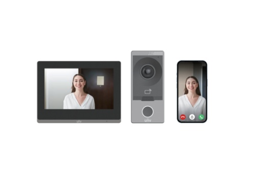 Kit vidéophone Uniview (KIT/201S/372S)
