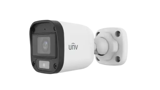 Caméra UNIVIEW Tube Analogique 2MP ColorHunter Dual-light Vision Couleur 24h/24 (UAC-B112-AF28(40)-DL)